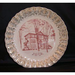 Vintage Dover-Foxcroft Academy Maine Plate